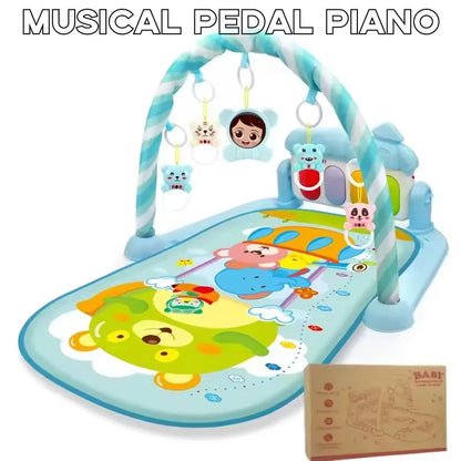 New Baby Activity Gym Rack Early Education 0-36 Months Toys Gifts Musical Newborn Piano Keyboard Crawling Blanket Pedal Play Mat