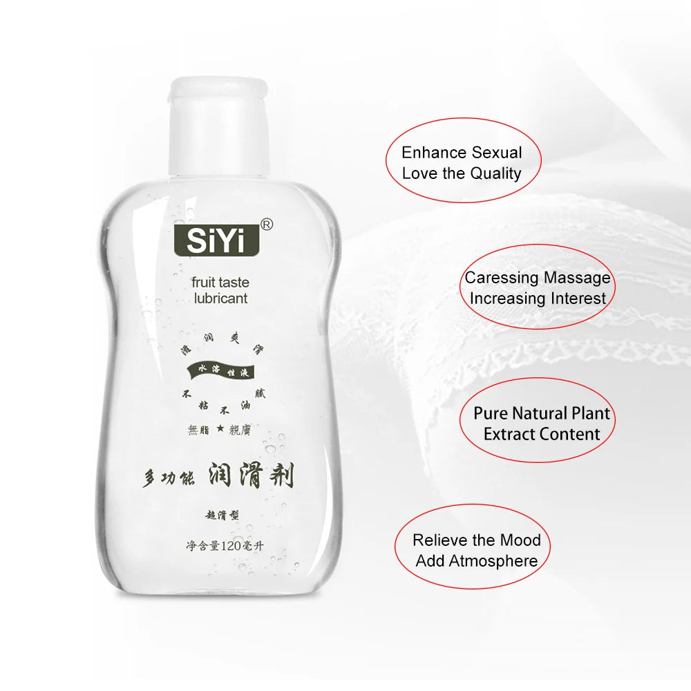 120ML 215ML Lubricants for Sex Water-based Love Gel Lubrication Sex Anal Vagina Massage Intimate Lube for Adult Gay Couples Game