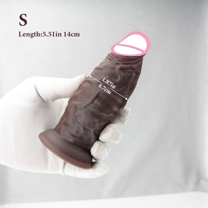Super Big Black Anal Dildo Penis Prostate Massager Soft Silicone Sexy Adult Masturbator Oversized Strap-on Dildos Anal Sex Toys