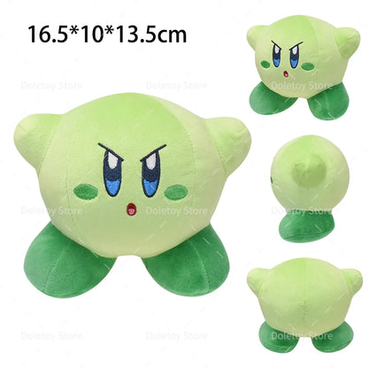 HOT Kirby Plush 25 Styles Kawaii Star Kirby Grey Ghost Kirby Pink Blue Green Red Plush Toy Cute Heart Kirby Doll Birthday Gift