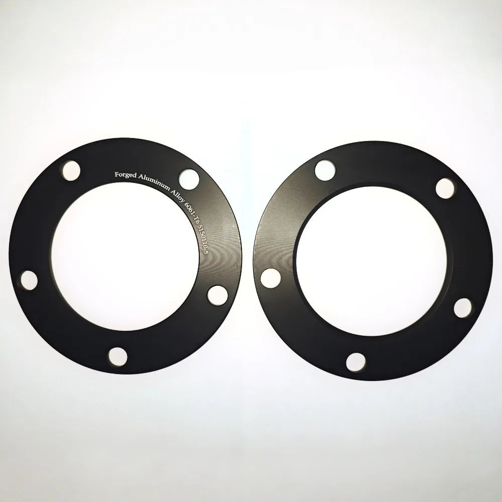 2pcs PCD 5x150 CB 110mm Hubcentric Wheel Spacers For Toyota Lexus Thickness 3/5/10mm