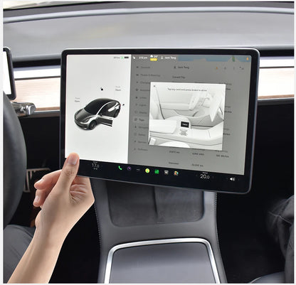 Screen Swivel Tilt Rotation Mount Kit for Tesla Model 3 Highland Y Juniper 2017-2026 Four Direction Screen Rotating Bracket