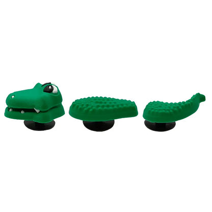 Hit  Cute Cartoon Shoe Decoration Buckle Charms Accessories Head Top Dragon Snake Crocodile DIY Combination Kids BHL1245-cat