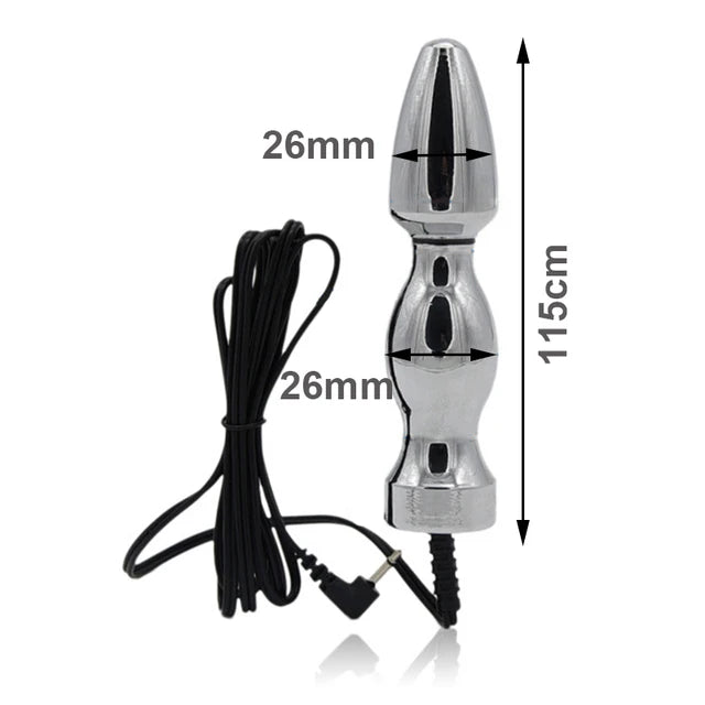Electroshock Defensa E stim Host Electric Shock Penis Plug Cockring Chastity Cage Anal Plug Nipple Clamp E-stim Bdsm Toy for Sex