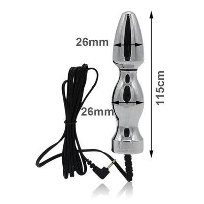 Electroshock Defensa E stim Host Electric Shock Penis Plug Cockring Chastity Cage Anal Plug Nipple Clamp E-stim Bdsm Toy for Sex