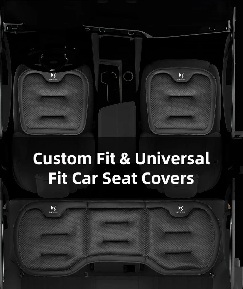 For DS SPIRIT DS3 DS4 DS5 DS6 DS7 Summer Ice Silk Car Seat Cushion All-Season Universal Front & Rear Seat Back Cushion Cool Pad