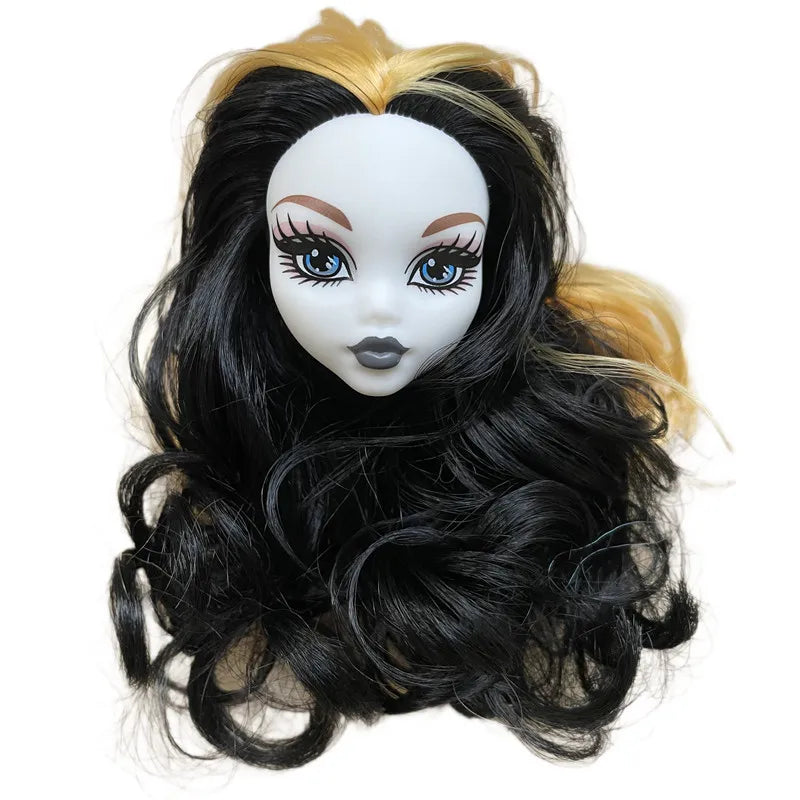 23cm Multi-Joints Movable Doll Figure Body Toy White Green Brown Blue Black Monster Doll Body to Fit Many Heads for Kids