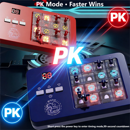 Electronic Puzzle Machine with 600+ Levels Smart Logical Thinking Three Modes Brain Teaser Toys for Children Easter Gift for Kid