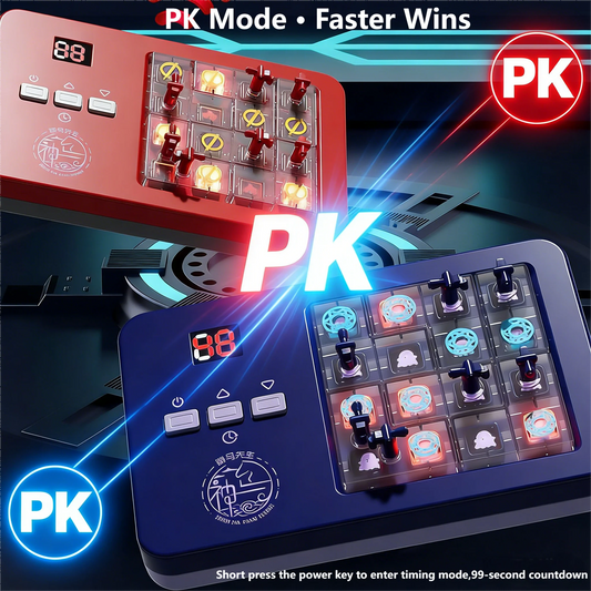 Electronic Puzzle Machine with 600+ Levels Smart Logical Thinking Three Modes Brain Teaser Toys for Children Easter Gift for Kid