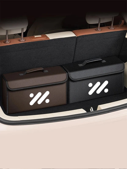 Car Trunk Storage Box Organizer Stowing Tidying Container Bag For IM LS7 L7 L6 LS6 IM6 IM5 LS9 2025 Leather Storage Accessories