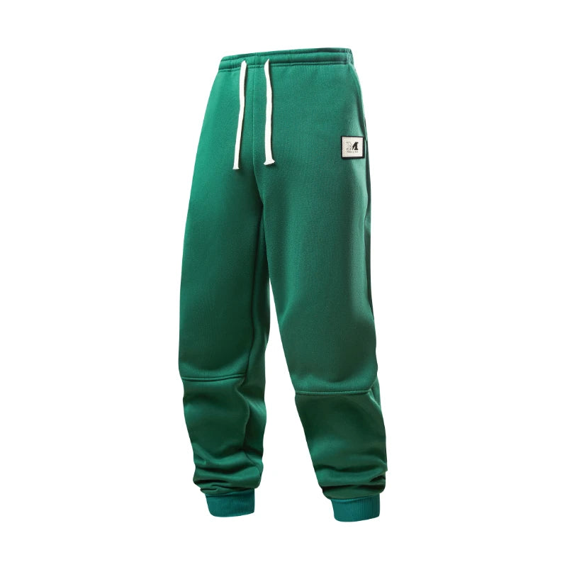 Mens Sweatpants Casual Fashion Sports Pants Gym Fleece Lined Trousers Men Jogger Sweatpants Running Workout Jogging Long Pants