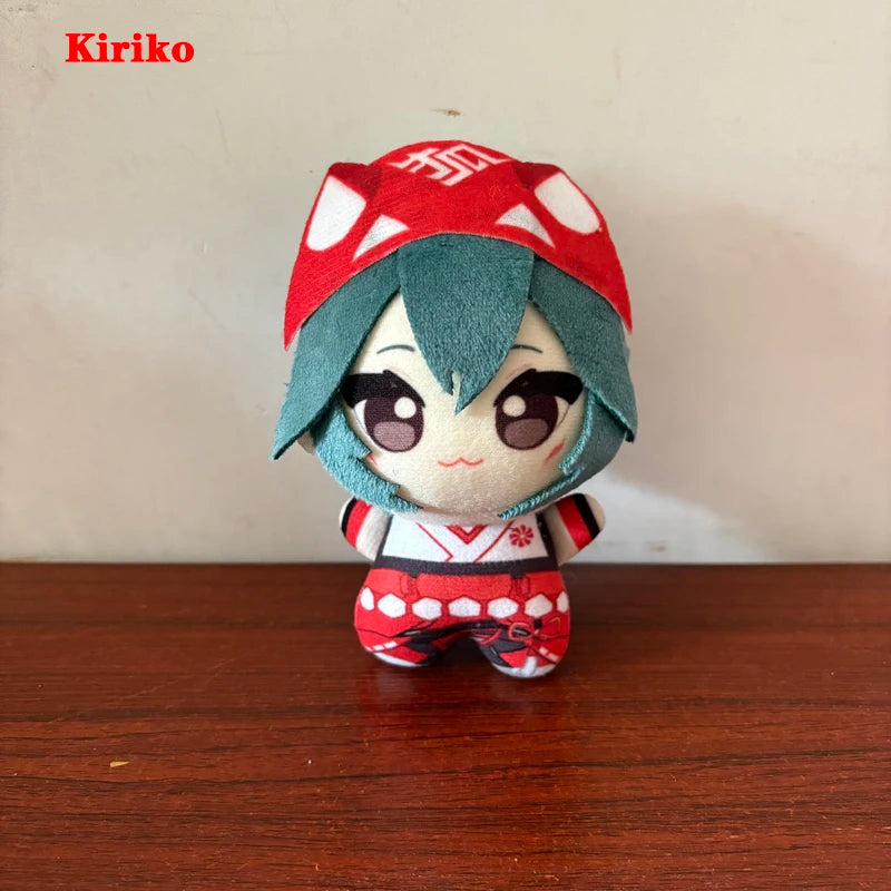 Hot New Lovely Cartoon Anime Game Overwatch Hero Character Kiriko and Wuyang Plush Toys Keychain Bag Pendant Decor Plushie Doll