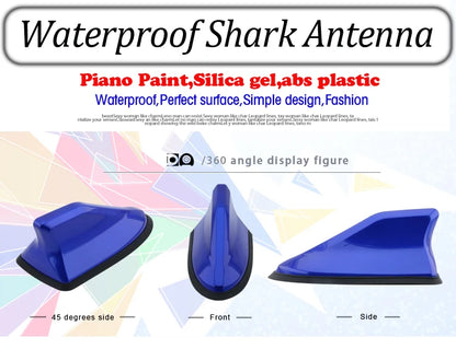 Waterproof Shark Fin Antenna Strong Radio Fm Am Signal Car Styling For Volkswagen Golf 2 3 4 5 6 7 Mk4 Mk5 Mk6 Mk7