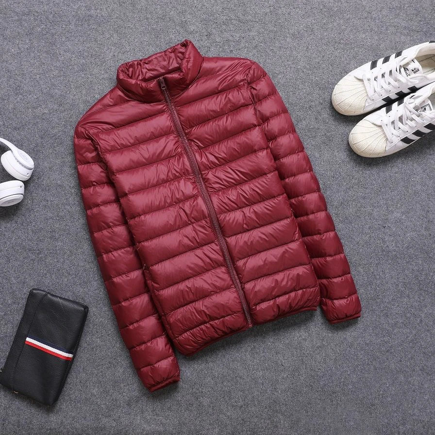 Ultra-Light down Vest Men's Spring Autumn Winter Fashion City Style Standard Fit Youth Daily Wear Couple's Style Vest
