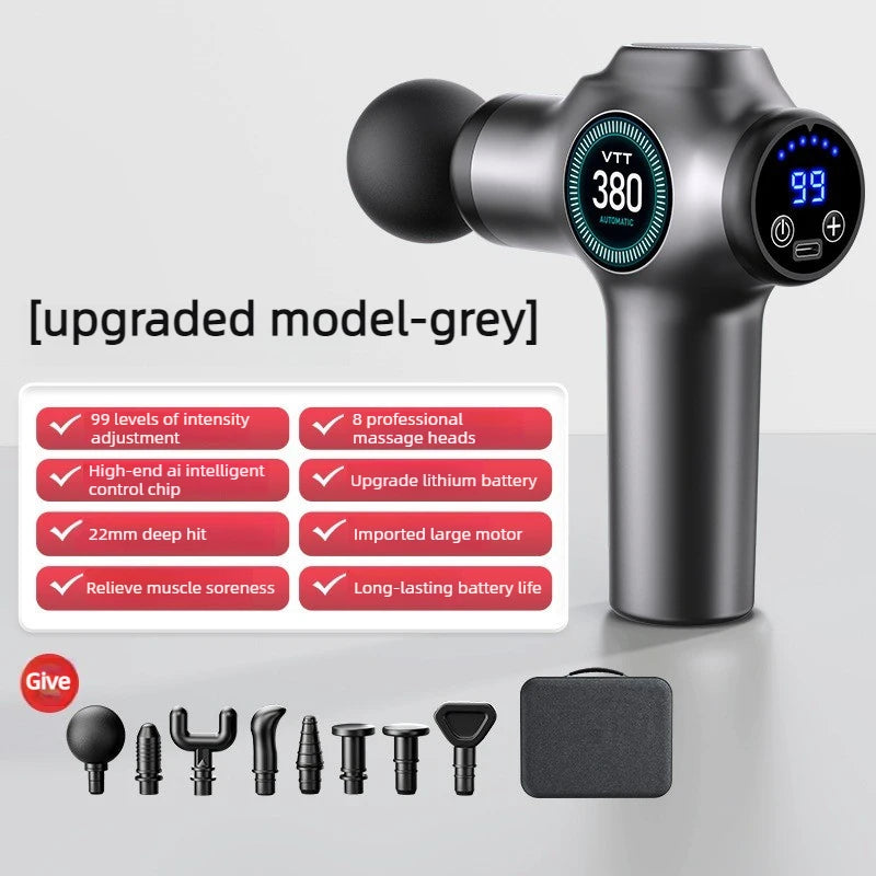 99 Speed Professional Muscle Massage Gun Massager for Neck and Back, Drop Shipping Fitness Equipment
