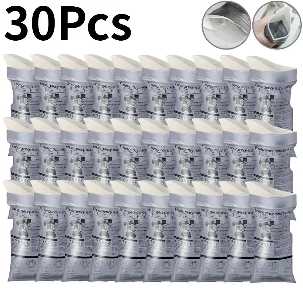 Car Emergency Urine Bag 700ML Outdoor Disposable Travel Mobile Toilet Traffic Jam Portable Unisex Urinal Bag Baby Vomiting Bags