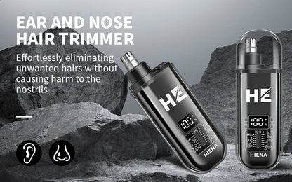 hiena Finish Machine Electric Professional Electric Hair Clippers Beard Clipper Rechargeable Men's Shaver Hair Trimmer Kit