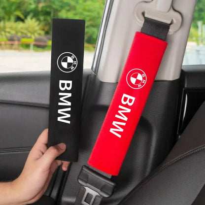 Car Headrest Seat Belt Shoulder Pads for BMW Performance F25 F26 F15 F16 E91 E92 E90 E60 E84 G22 G32 F30 F36 G30 G20 Accessories