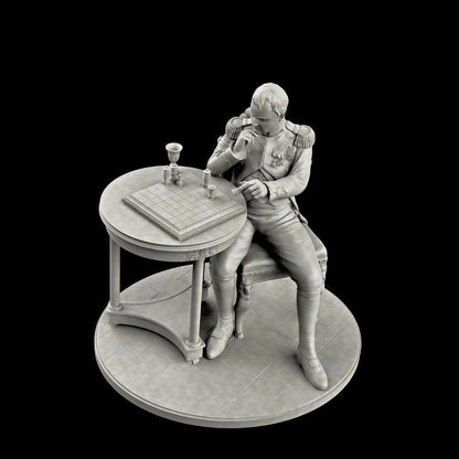 75mm resin unpainted model kit, Napoleon Emperor unassembled and unpainted GK