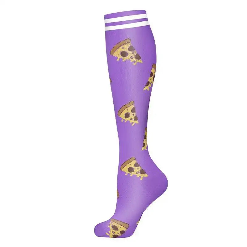 New Compression Socks Varicose Vein Nurse Sports Running Calf Pressure Stockings Protect Bare Feet Support Gradient Pressure