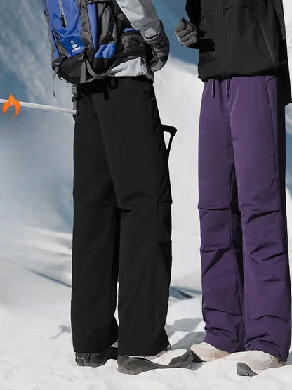 Outdoor Men's And Women's down Trousers 90 Duck down Filling Winter Cold Resistant Warm Windproof Breathable Youth Fashion