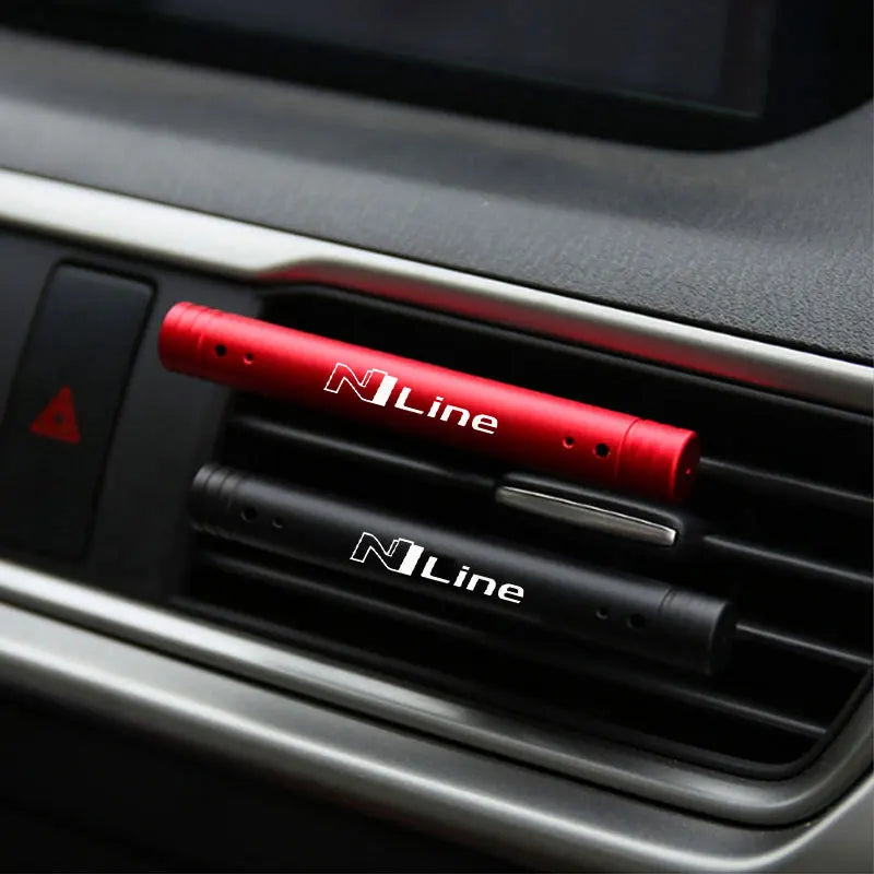 Car Interior Air Freshener Vent Outlet Clip Diffuser Solid Flavoring Perfume For hyundai N line N performance nline Accessories