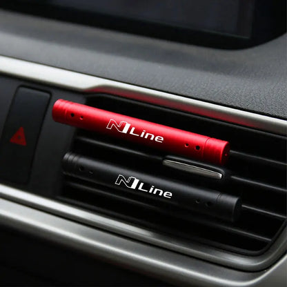 Car Interior Air Freshener Vent Outlet Clip Diffuser Solid Flavoring Perfume For hyundai N line N performance nline Accessories
