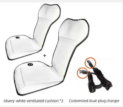 For Tesla model 3 Y ventilation Seat Cushion DC 12V Spacer Car Summer Cool Air Seat Cushion Fast Blowing Ventilation Seat Coolin
