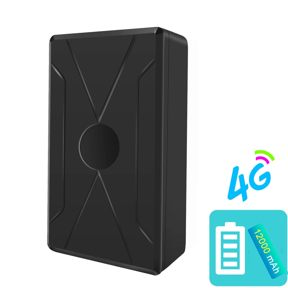 24000ma 4G Car Magnet GPS Tracker  Historical Trajectory Tracking Start Stop Location Shock SMS Call Alarm Locator Free Web APP