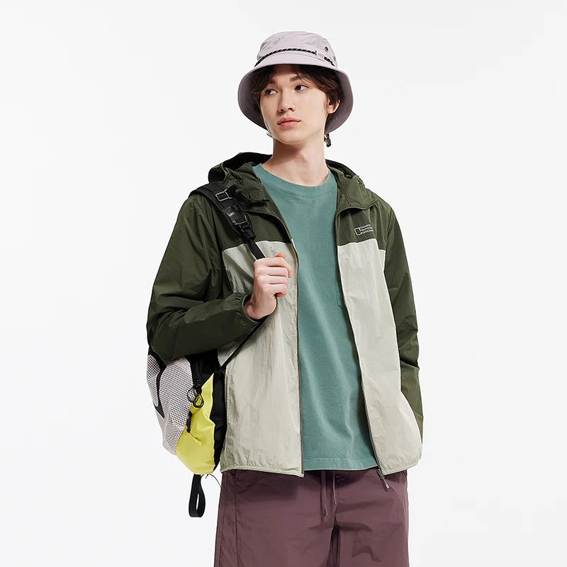 Semir Mens UV Jacket 2026 Hooded Cool Feeling Tops Couple Style Regular Shoulder Casual Fashion Soft Daily Wear