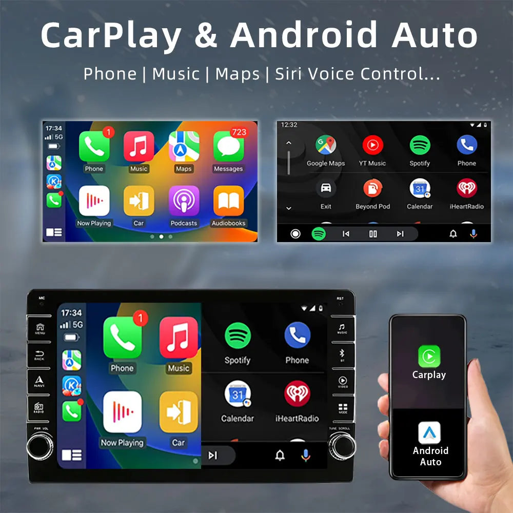 Jundof 2 Din Android 13 Car Radio For Skoda Octavia 3 A7 2013-2018 Multimedia Video Player 4G WiFi Navigation Carplay Head unit