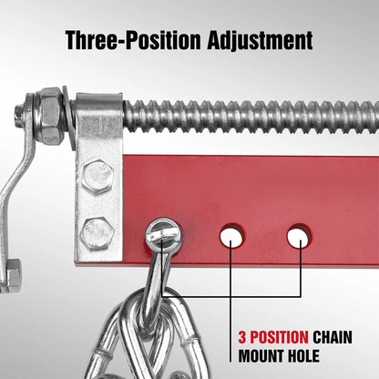 Engine Leveler Balancer 900kg Load Shop Crane Hoist Chain Lift  Loading Leveller