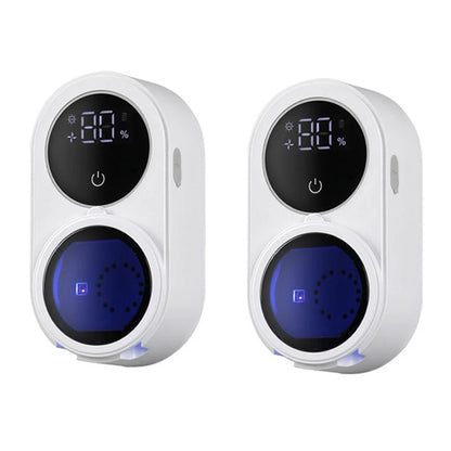 UV Toothbrush Holder Rechargeable Fast Drying Toothbrush Sterilizer With LED Display Wall-mounted Automatic Toothbrush Holders
