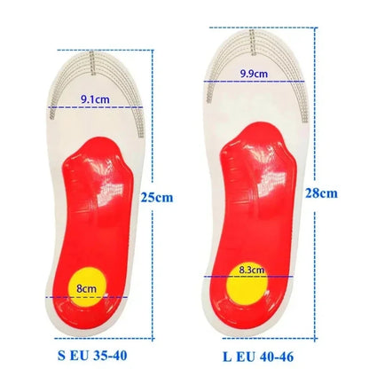 1-6pairs Orthopaedic Insoles Sole Shock-absorbing Insoles Orthopaedic with Arch Support Feet Ease of Air Movement Damping Insole