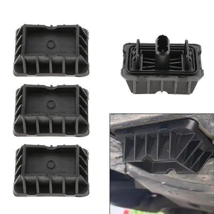4Pcs Plastic Auto Rubber Lifting Jack Pads Under Car Support Pad 51717237195 for BMW 1 3 5 6 7 Series X1 E81 E82 E90 F10 F11 F13