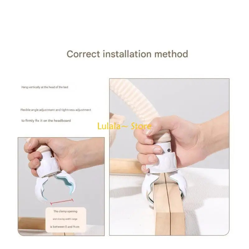 Y4QA Soft Plush Infant Carriage Bed Toy Stimulating Visual Development Easy Clean