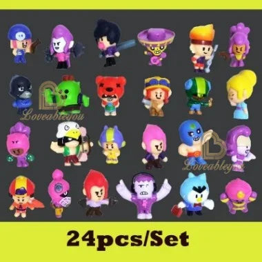 Mini Anime Figures Fashion Original Star-Game Decoration Cartoon Heroes Model Cotton Dolls Boys Christmas Gifts Collectible