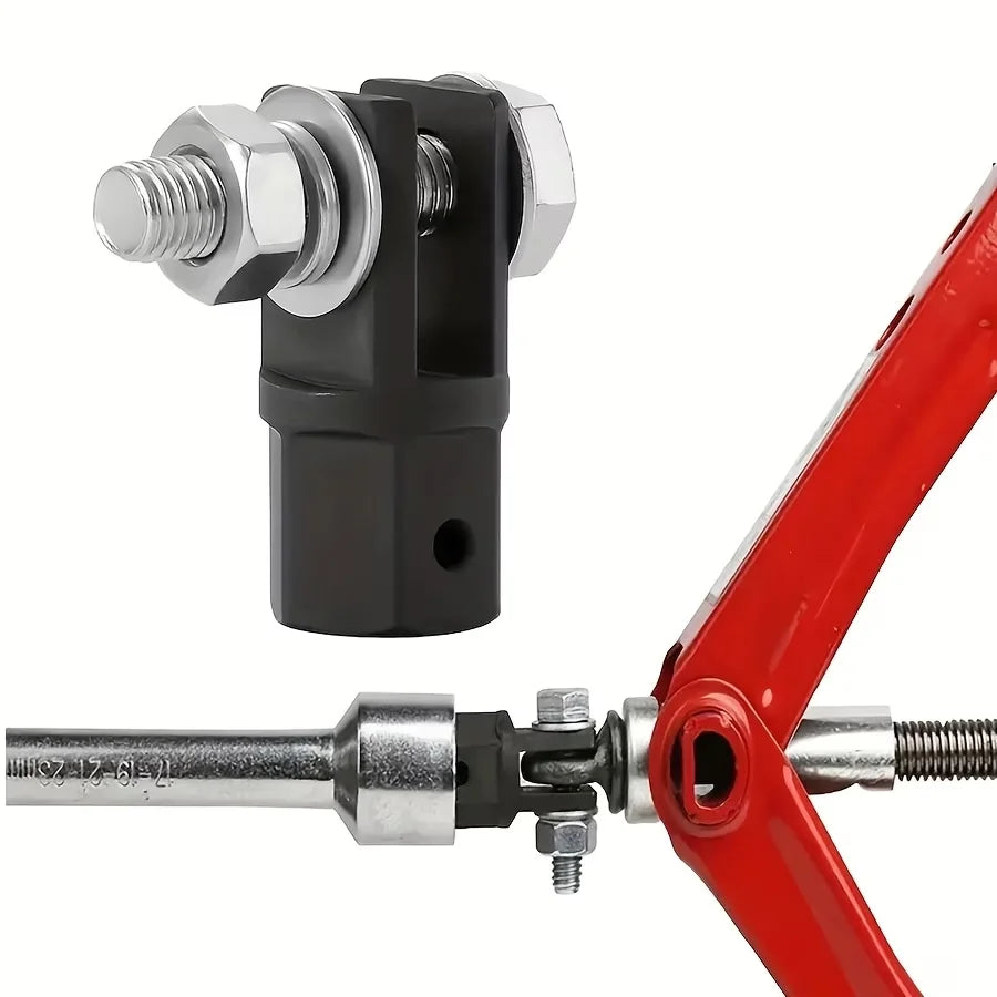 Scissor Jack Adaptor For Use With 1/2 Inch Drive Or Impact Wrench Tools Labor-Saving Electric Adapter Tools Drive Wrench Adapter