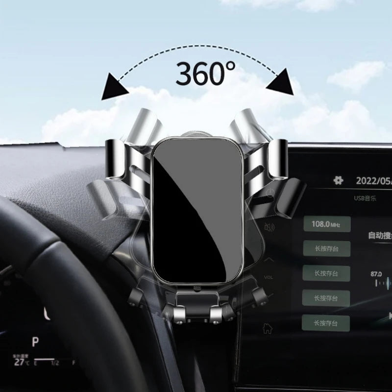 Car Screen Phone Holder For BMW X1 2020-2022 X2 2020-2023 Gravity Car Phone Holder Mobile Phone Air Vent Mount Car Accessories