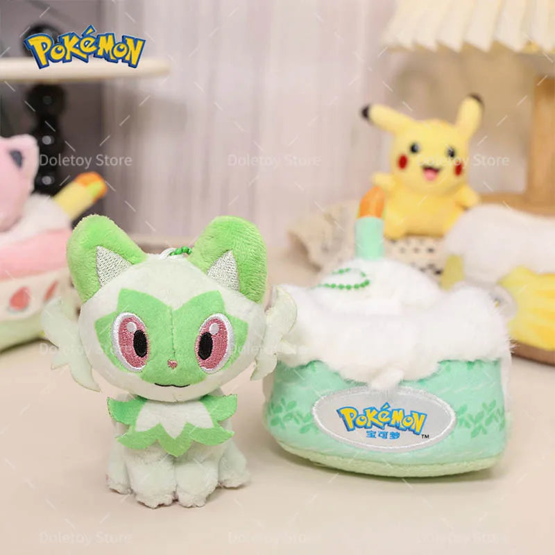 34 Styles Pokemon Plush Keychain Cartoon Toys Pikachu Eevee Charmander Squirtle Mew Snorlax Jigglypuff Doll Kids Kawai Toy Gift