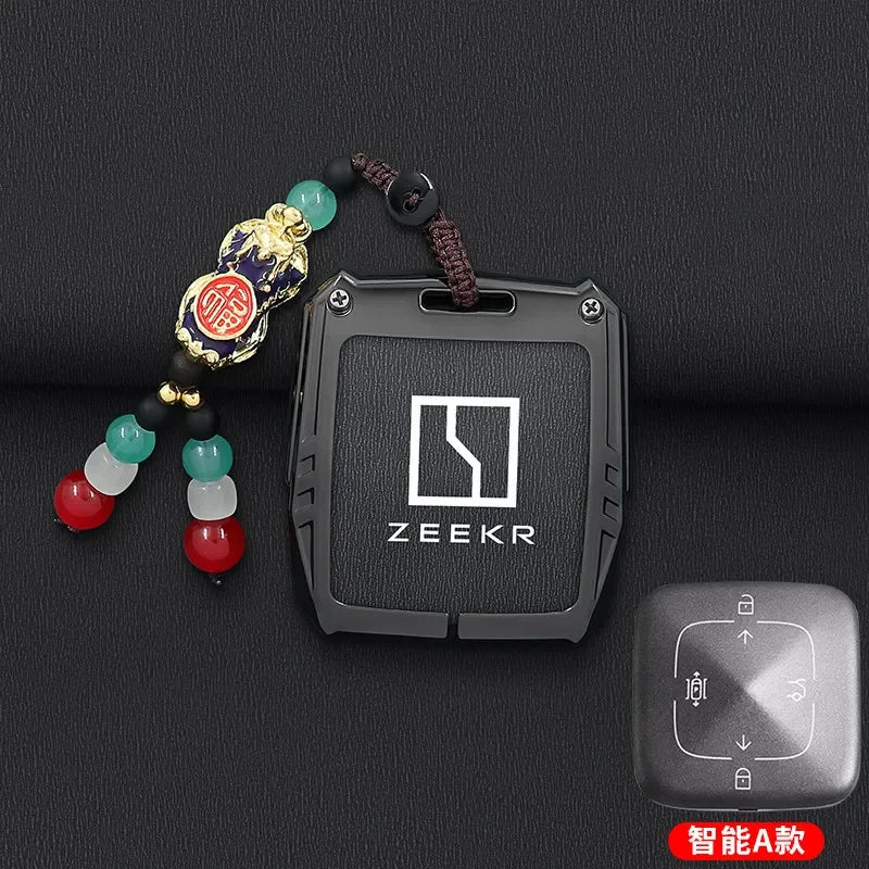 2025 ZEEKR 001 Keycase 7x 9x 007 009 Mix Car Specific Protective Shell Chain Keybag for Men and Women