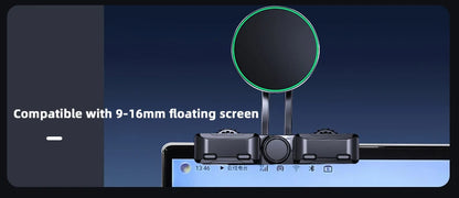 TEEQ for BYD Atto3 Dolphin Seal U DM-i Song Plus Car Phone Holder Mount Adjustable Magnetic Car Phone Support Frame Accessories