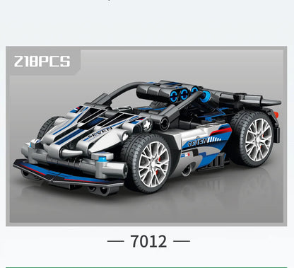 City Technique Speed Racing Car old Classic Sport Model Building Brick Super Racer Great Rally Vehicles Block Christmas gift Toy