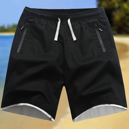Brand Cotton Work Shorts Man Summer Casual Shorts Men's Basic Short Men's Korean Slim Cotton Versatile Fashion Mens Beach Pants