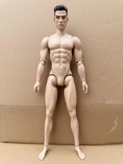 1/6 Boys Doll Male Figures Joints Movable Solid  30cm Dolls Kids DIY Toys Birthday Gifts