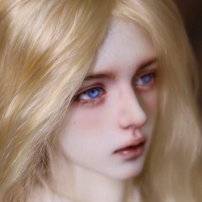 ML Eric 1/3 Ball Jointed Doll Head Divine Gentle Youth Male Faceup Unpainted Resin Head Sculpt Anime Style Doll Toy