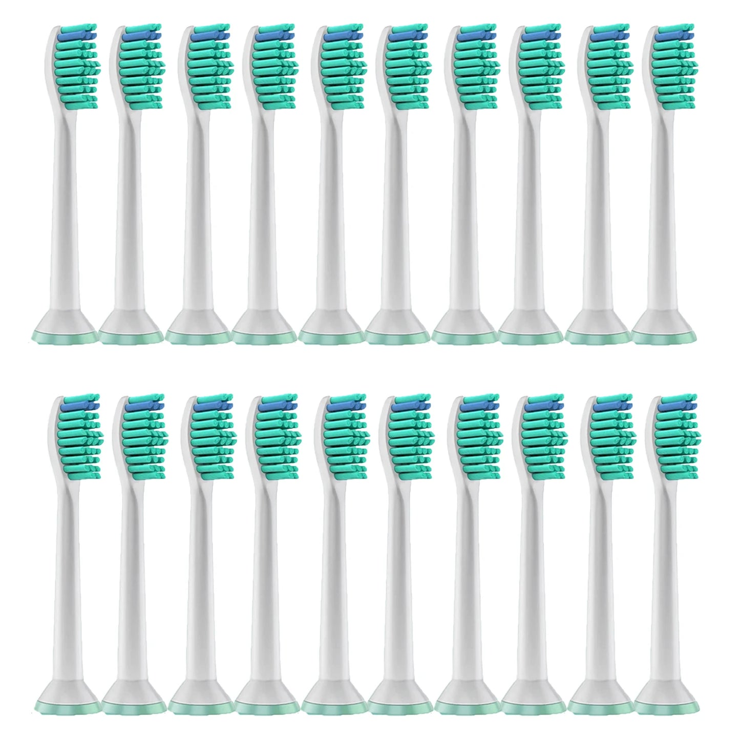 4-36 Pcs Replacement Toothbrush Heads Compatible with Philips Electric Brush Head 1100 2100 4100 4300 5100 5300 6100 6500 etc