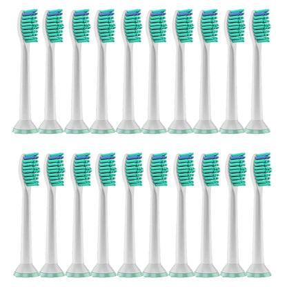 4-36 Pcs Replacement Toothbrush Heads Compatible with Philips Electric Brush Head 1100 2100 4100 4300 5100 5300 6100 6500 etc