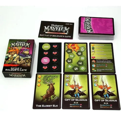 Dungeon Mayhem Dungeons Dragons Card Game Monster Madness Board Game Party Game for Friends and Family