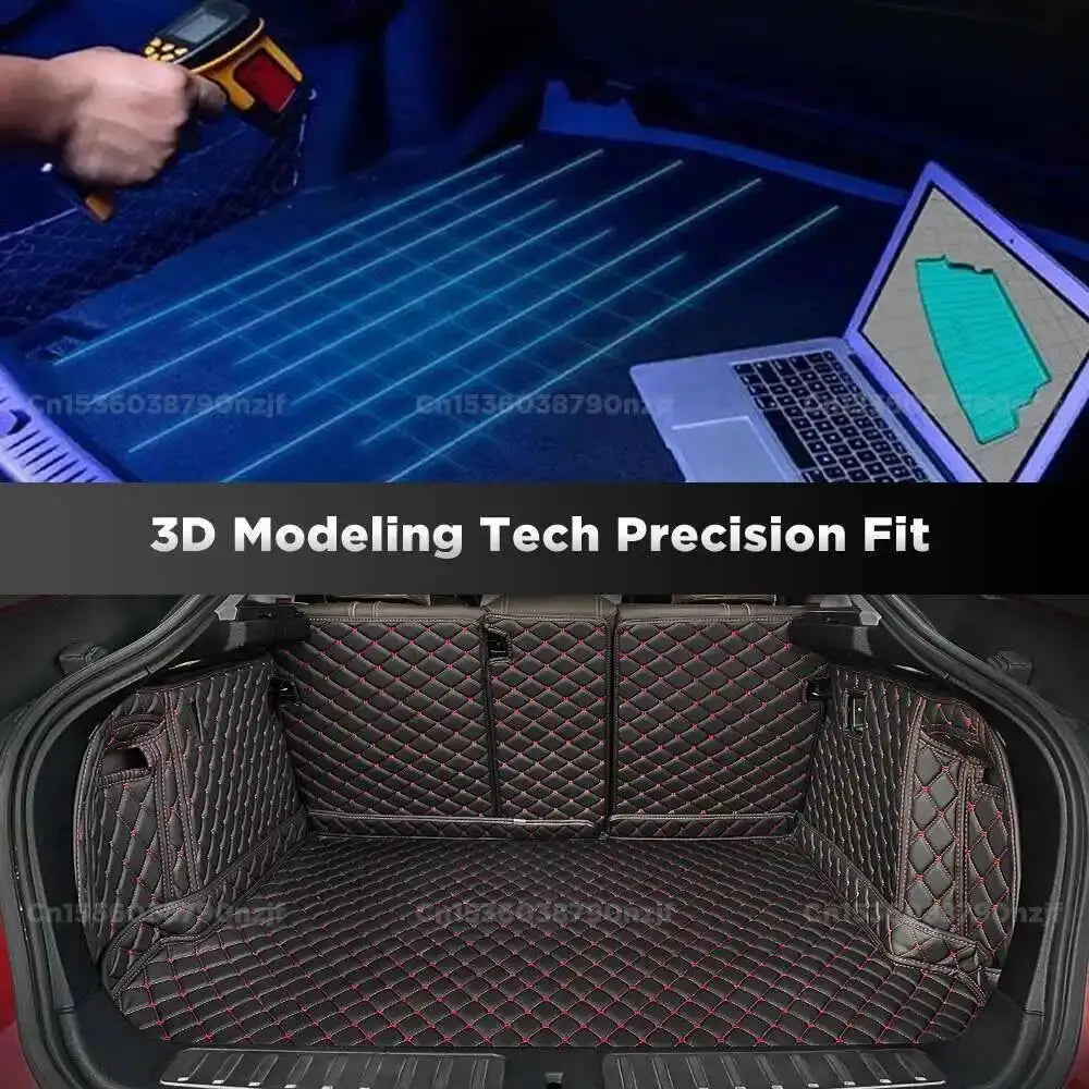 For BMW X6 E71 2008-2014 F16 2015-2019 G06 2020-2025 Auto Full Coverage Trunk Mat Car Cargo Liner Interior Accessories